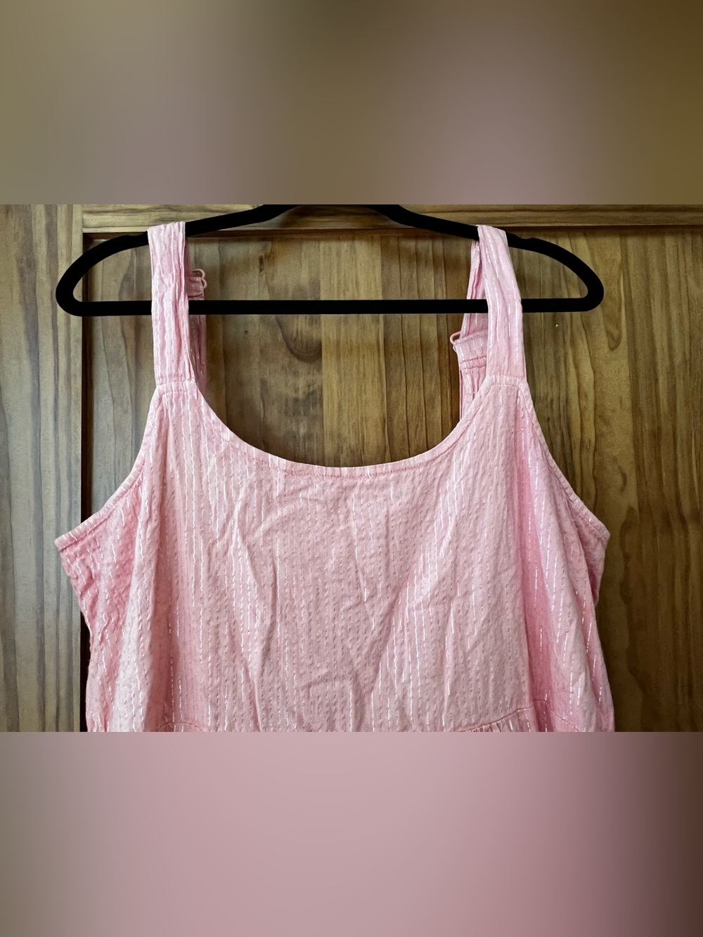 Sleeveless Pink to White Ombre Maxi Dress Size XXL - Picture 4 of 9